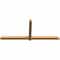 Ekena Millwork Eugene Smooth Timber Gable Bracket, Western Red Cedar, 84"W x 35"H x 3 1/2"D x 3 1/2"F, 10/12 Pitch GBW084X35X0404EUG00SWR - alternate 5